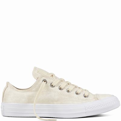 Converse Chuck Taylor All Star Peached Wash Low Tops Mens - Beige Shoes (739SIZHR)